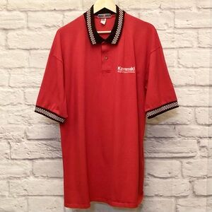 Kawasaki Engines & Power Products 2XL Men’s / Unisex Polo Shirt Red